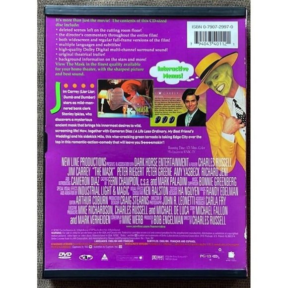 The Mask - DVD - Jim Carrey - Picture 2 of 4